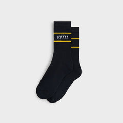 Kith Moto Crew Socks - Nocturnal