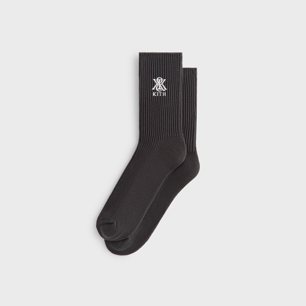 Kith Crest Relaxed Socks - Apocalypse