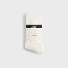 Kith Double Stripe Crew Socks - Silk