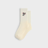 Kith Embroidered Rose Crew Socks - Silk
