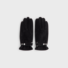 Kith Manhattan Suede Gloves - Black