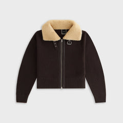 Kith Women Harten Aviator Sweater Jacket - Incognito