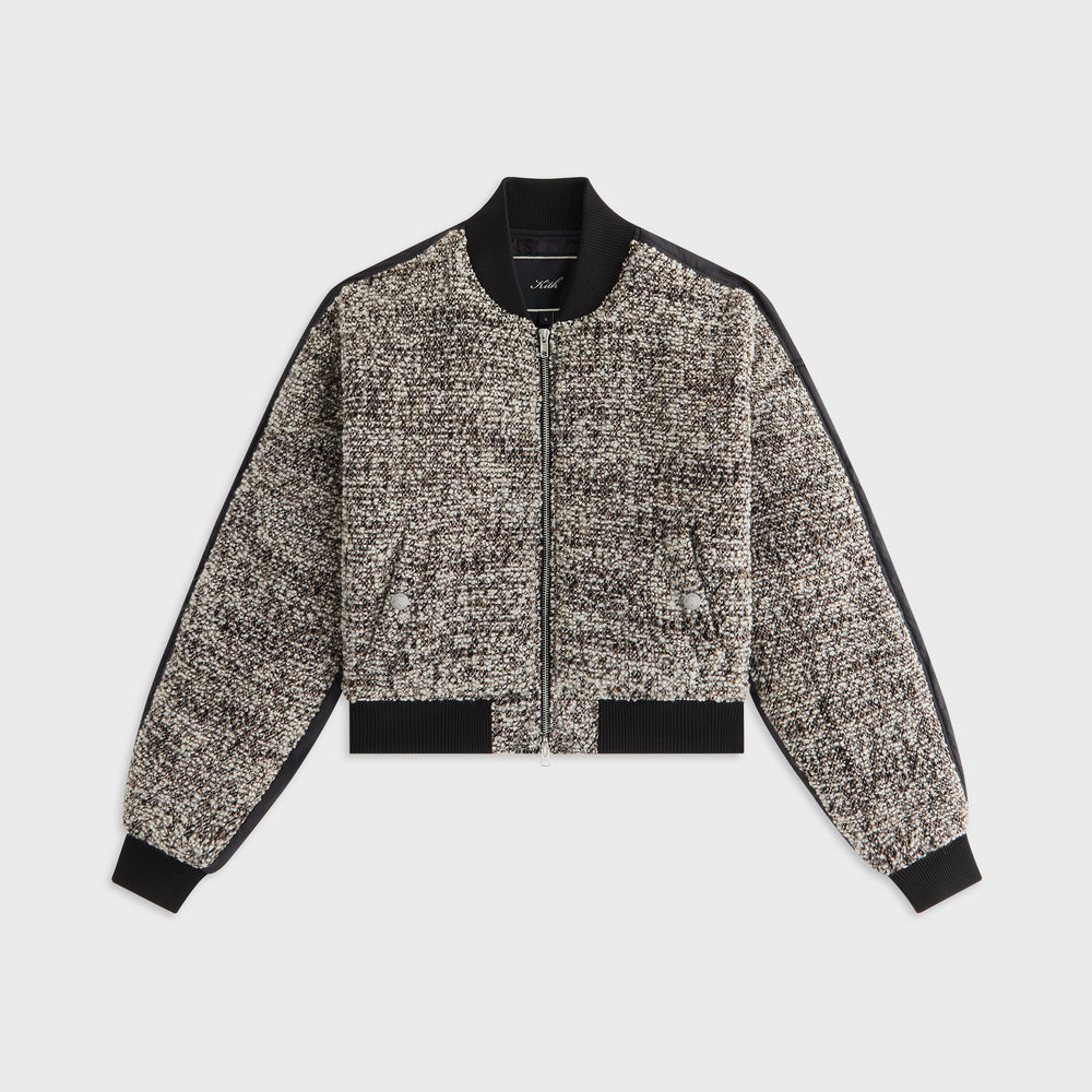 Kith Women Celia Boucle Bomber - Black