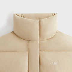 Kith Women Shae Cropped Denim Puffer - Birch