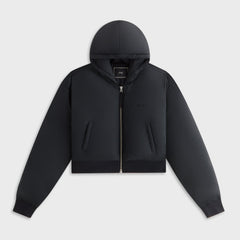 Kith Women Bex Cropped Nylon Puffer - Black
