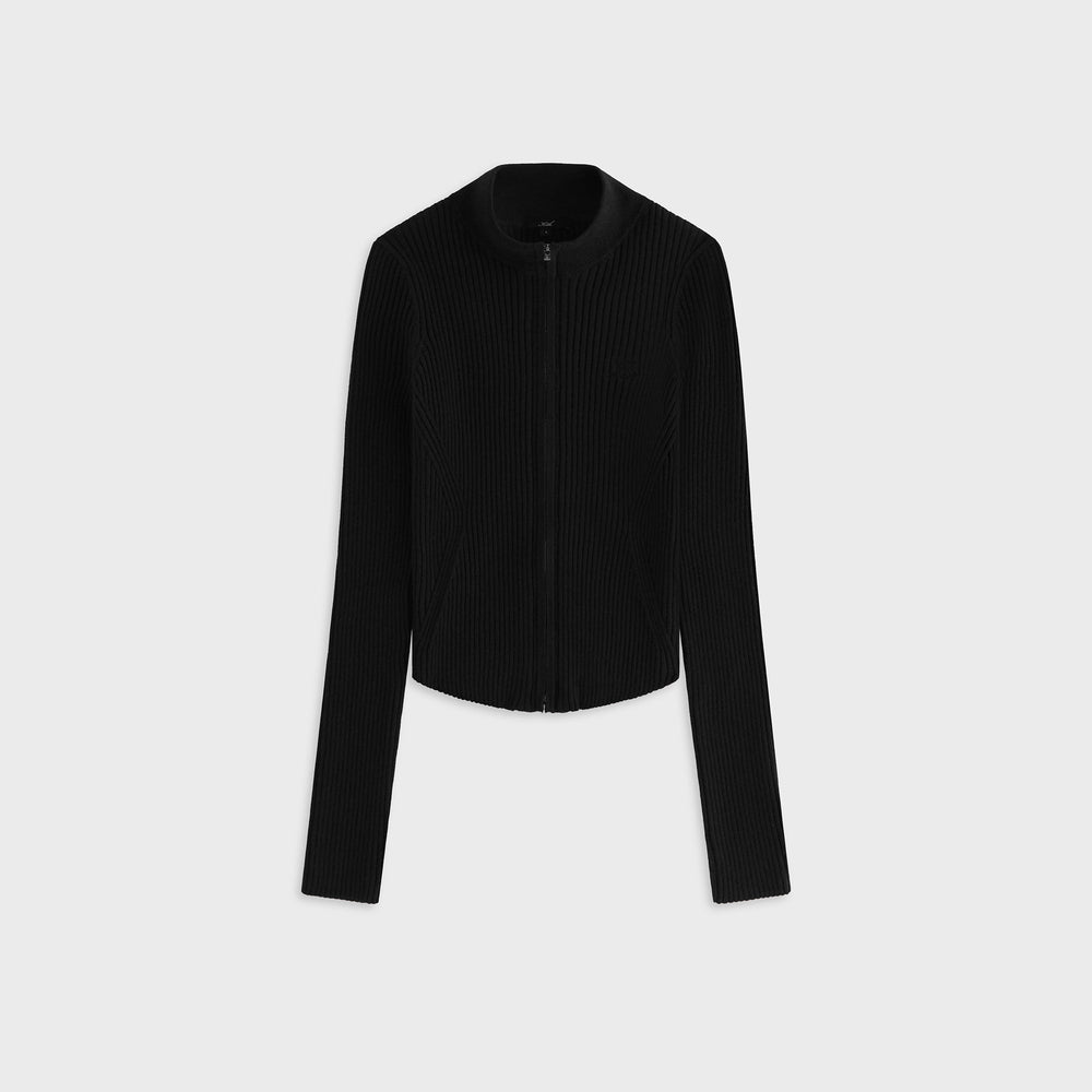 Kith Women Ina Sweater Track Zip - Black