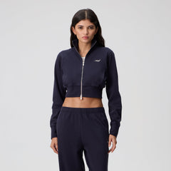 Kith Women Davin Cropped Track Zip - Ink