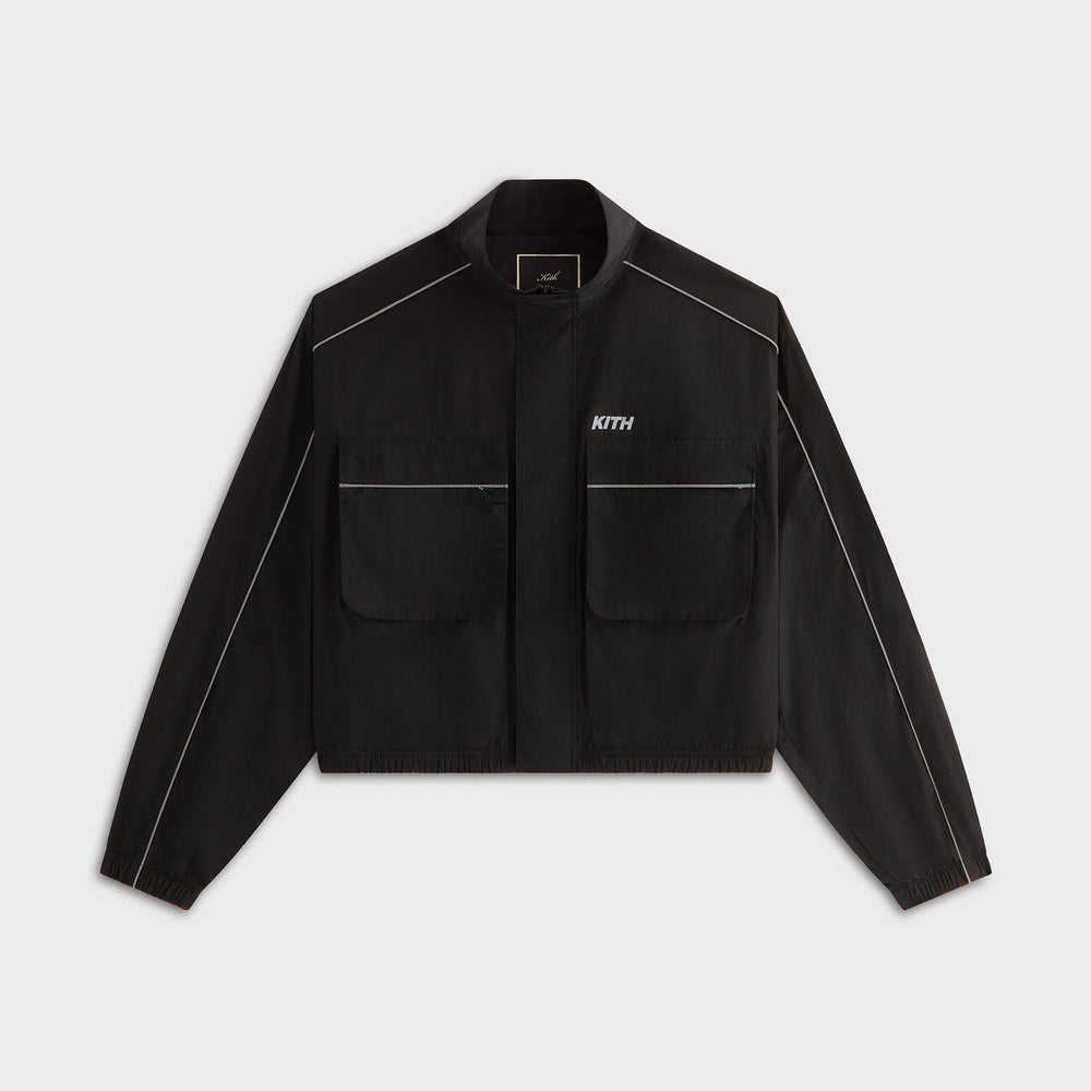 Kith Women Lowen Nylon Track Jacket - Black