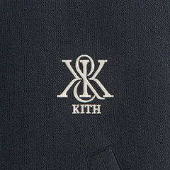 Kith Women Bex Cropped Denim Puffer - Washed Black