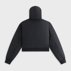 Kith Women Bex Cropped Nylon Puffer - Black
