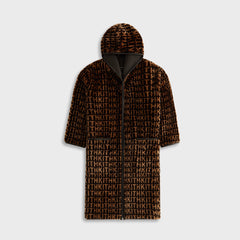 Kithmas Women Monogram Shearling Coat - Legacy