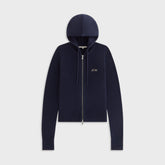 Kith Women Faryn Hooded Zip Sweater - Nocturnal