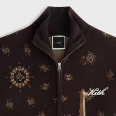 Kith Women Oversized Wyler Desert Full Zip Sweater - Incognito