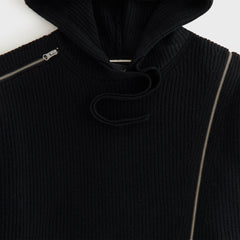 Kith Women Juni Zipper Sweater Hoodie - Black