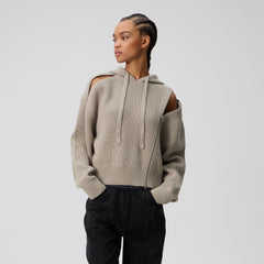Kith Women Juni Zipper Sweater Hoodie - Pacify