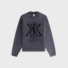 Kith Women Asher III Crest Crewneck - Black
