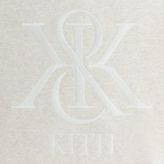 Kith Women Asher III Crest Crewneck - Sandy Heather