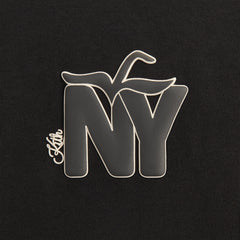 Kith Women Mockneck Vintage NY Apple Tee - Black