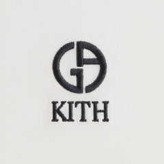 Giorgio Armani & Kith Women Mulberry Vintage Tee - White