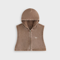 Kith Women Tanner Washed Hooded Dickey - Timber