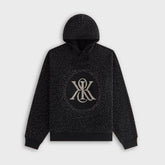 Kith Women Maverick Beaded Crest Hoodie - Black