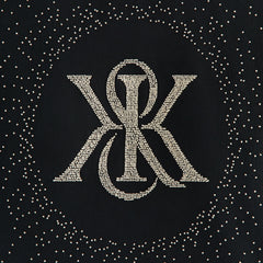 Kith Women Maverick Beaded Crest Hoodie - Black