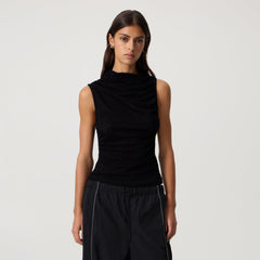 Kith Women Eliah Boucle Tank - Black