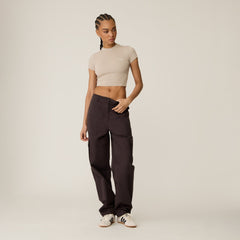 Kith Women Evans Cotton Nylon Utility Pant - Kindling