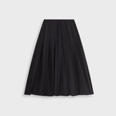 Kith Women Nadira Nylon Pleated Skirt - Black