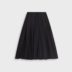 Kith Women Nadira Nylon Pleated Skirt - Black