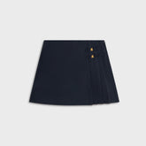 Kith Women Emira Pleated Micro Skirt - Black