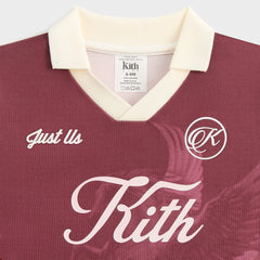 Kith Baby Printed Pegasus Soccer Top - Magma