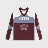 Kith Kids Just Us Blocked Malik Jersey - Magma