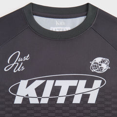 Kith Kids Moto Raglan Bishop Tee - Black