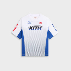 Kith Kids Moto Raglan Bishop Tee - White