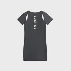 Kith Kids Metallic Cutout Lana Dress - Black