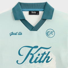 Kith Kids Printed Pegasus Soccer Top - Powder