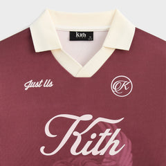 Kith Kids Printed Pegasus Soccer Top - Magma