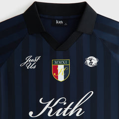 Kith Kids Long Sleeve Soccer Jersey Polo - Gulf