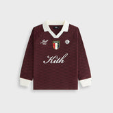 Kith Kids Long Sleeve Soccer Jersey Polo - Magma