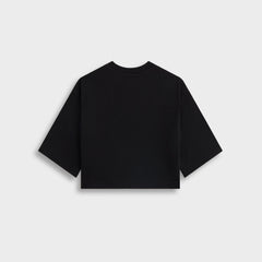 Kith Kids Fei Cropped Tee - Black