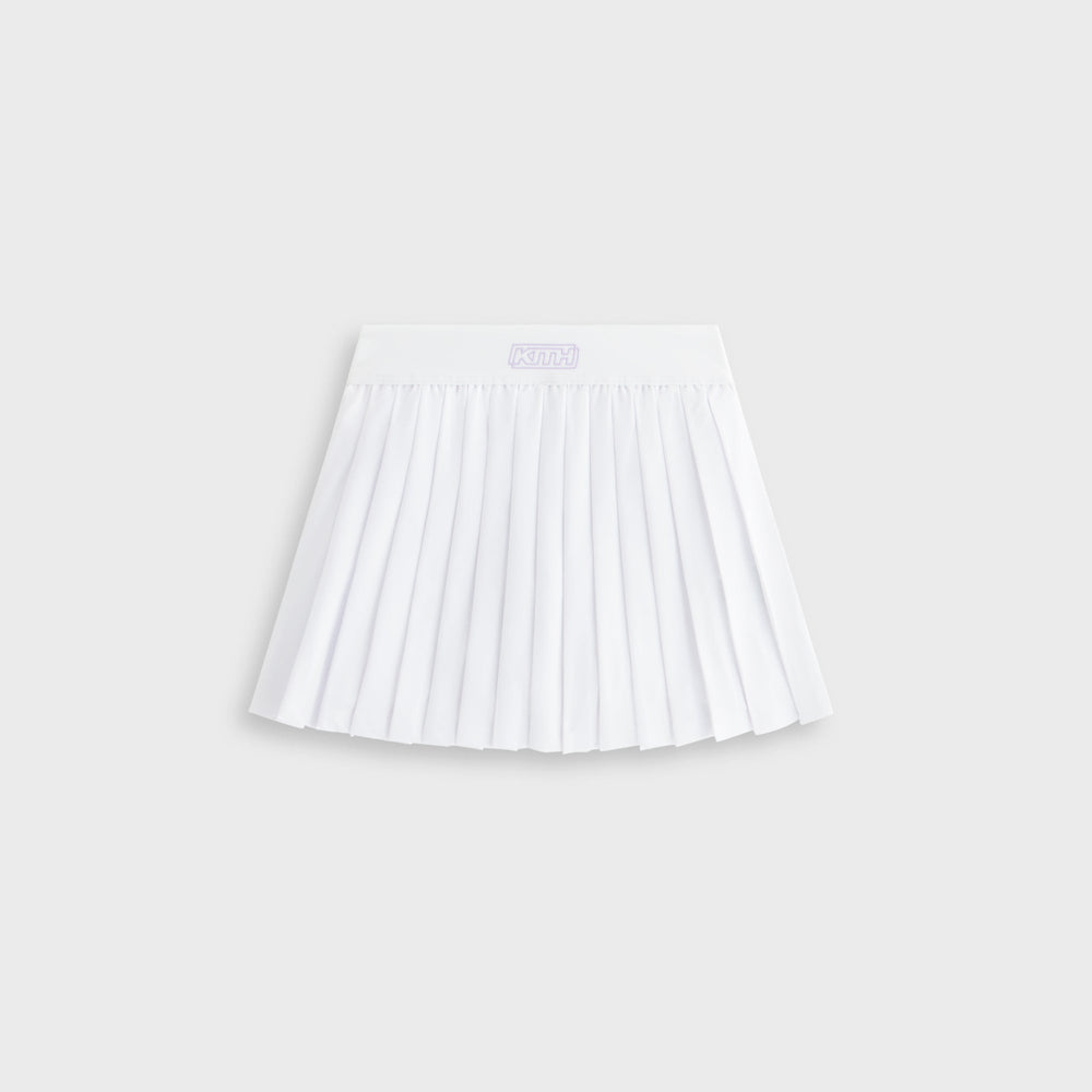 Kith Kids Amaya Active Pleated Tennis Skort - White