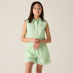 Kith Kids Seersucker Liam Short - Honeydew