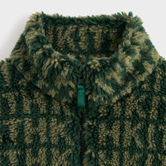 Kith Kids Monogram Sherpa Jacket - Stadium