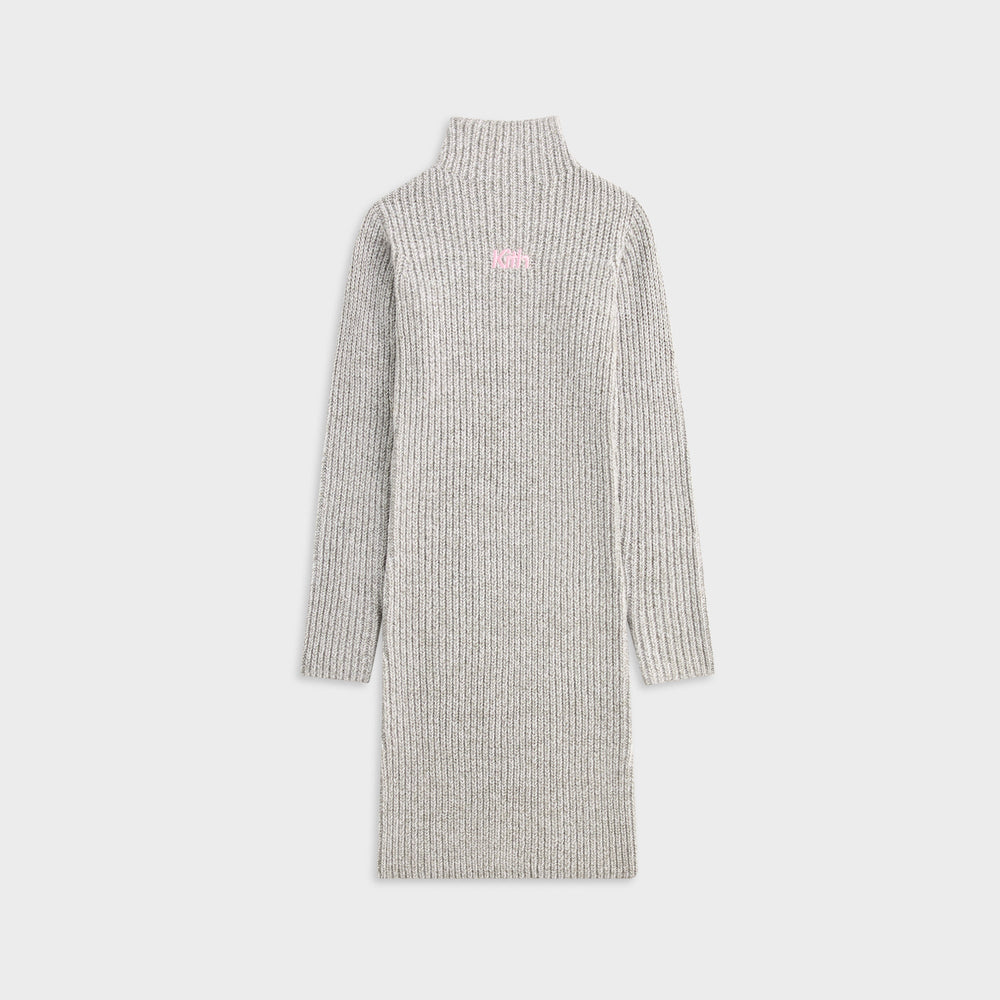 Kith Kids Piper Sweater Dress - Light Heather Grey