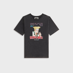 Capcom Kith Kids Guile Champion Vintage Tee - Black