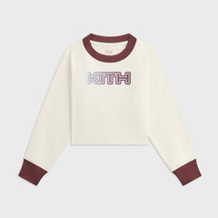 Kith Kids Gradient Cropped Jasper Tee - Silk