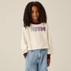 Kith Kids Gradient Cropped Jasper Tee - Silk