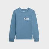 Kith Kids Long Sleeve Quinn Tee - Border