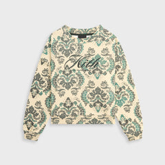 Kith Kids Damask Floral Nelson Crew - Eternal